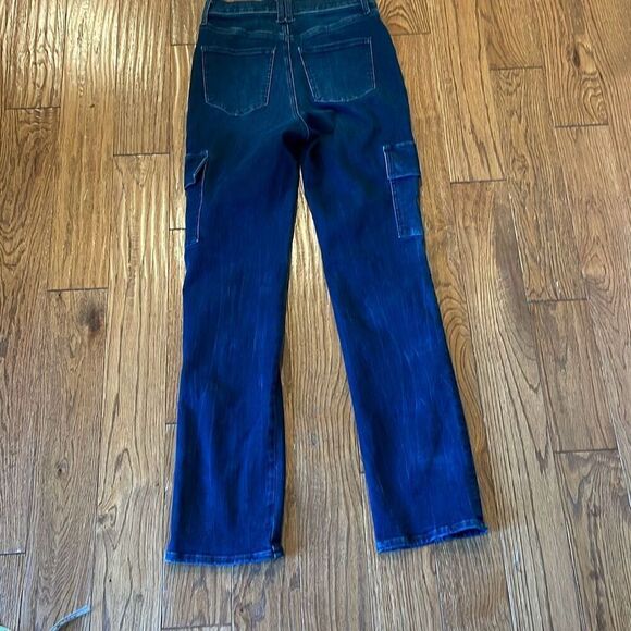 Express 90’s slim super high rise skinny cargo jeans 6l - Picture 12 of 15